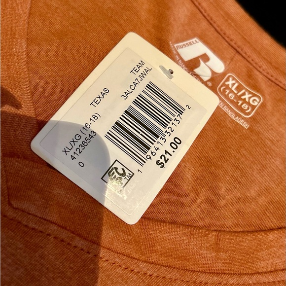 XL TX Texas Longhorn women’s V-neck T-shirt - Picture 2 of 3